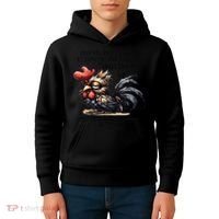 Chicken Have You Ever Looked At Someone And Thought Shut Kids Hoodie thumb 4