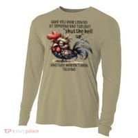 Chicken Have You Ever Looked At Someone And Thought Shut Cooling Performance Long Sleeve Crew thumb 0