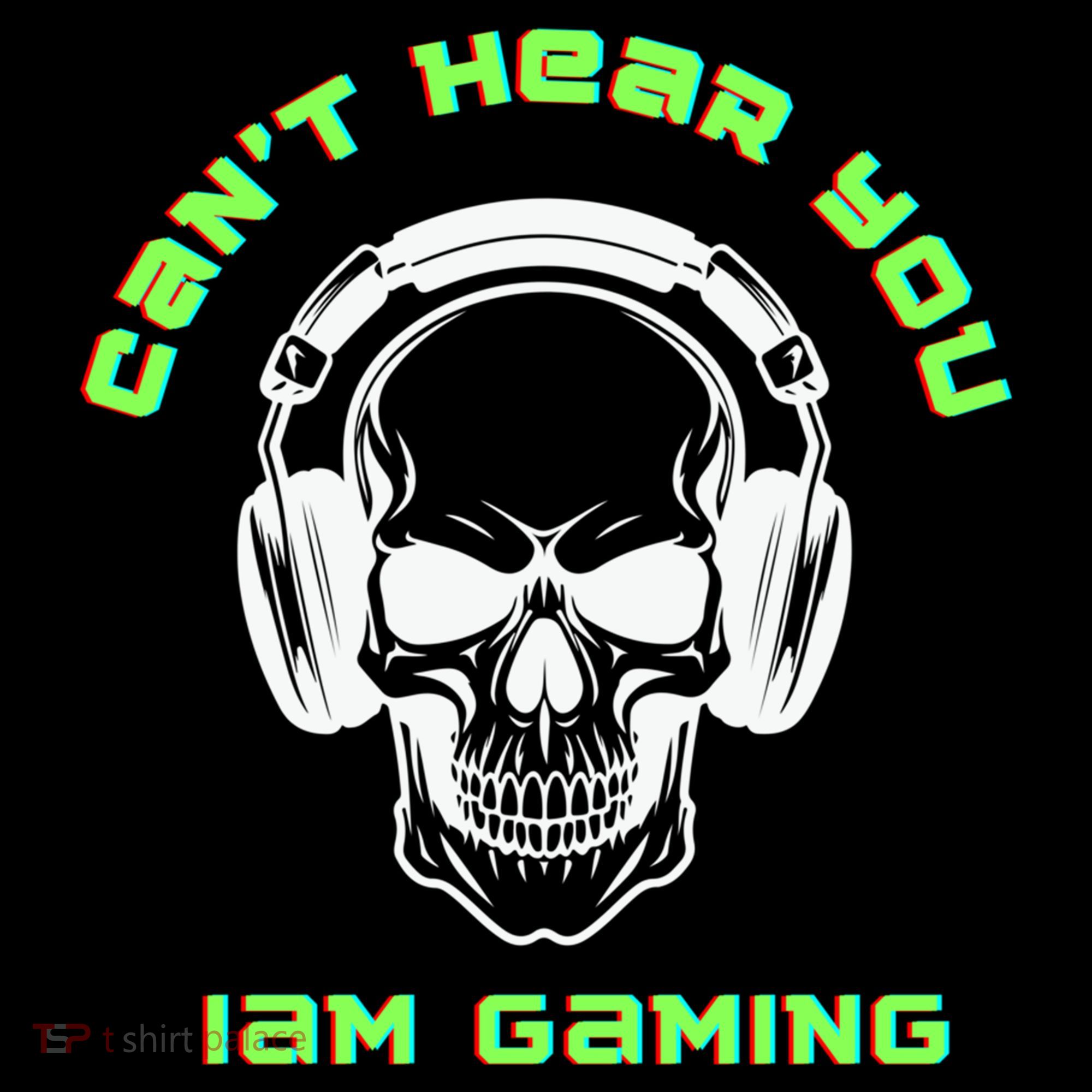 CanT Hear You IM Gaming For Gamers Gift Women's Hoodie