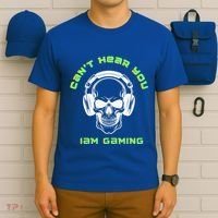 CanT Hear You IM Gaming For Gamers Gift T-Shirt thumb 6