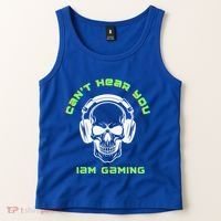 CanT Hear You IM Gaming For Gamers Gift Tank Top thumb 2