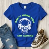 CanT Hear You IM Gaming For Gamers Gift Women's T-Shirt thumb 3