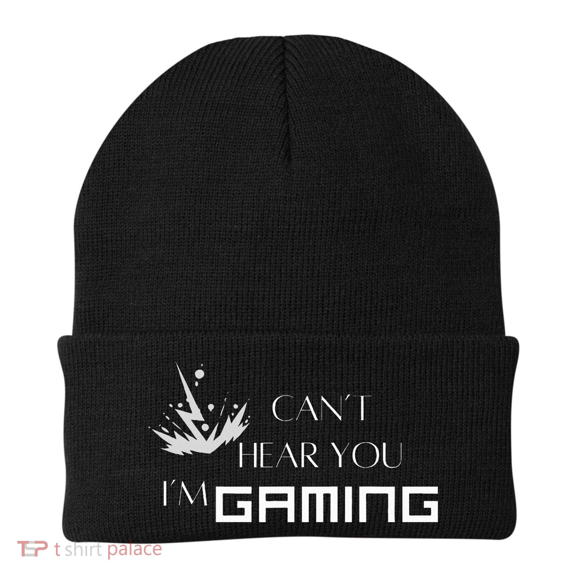 Can’T Hear You I’M Gaming Beanie