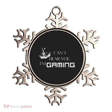 Can’T Hear You I’M Gaming Ornament