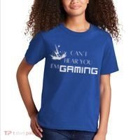 Can’T Hear You I’M Gaming Kids T-Shirt thumb 2