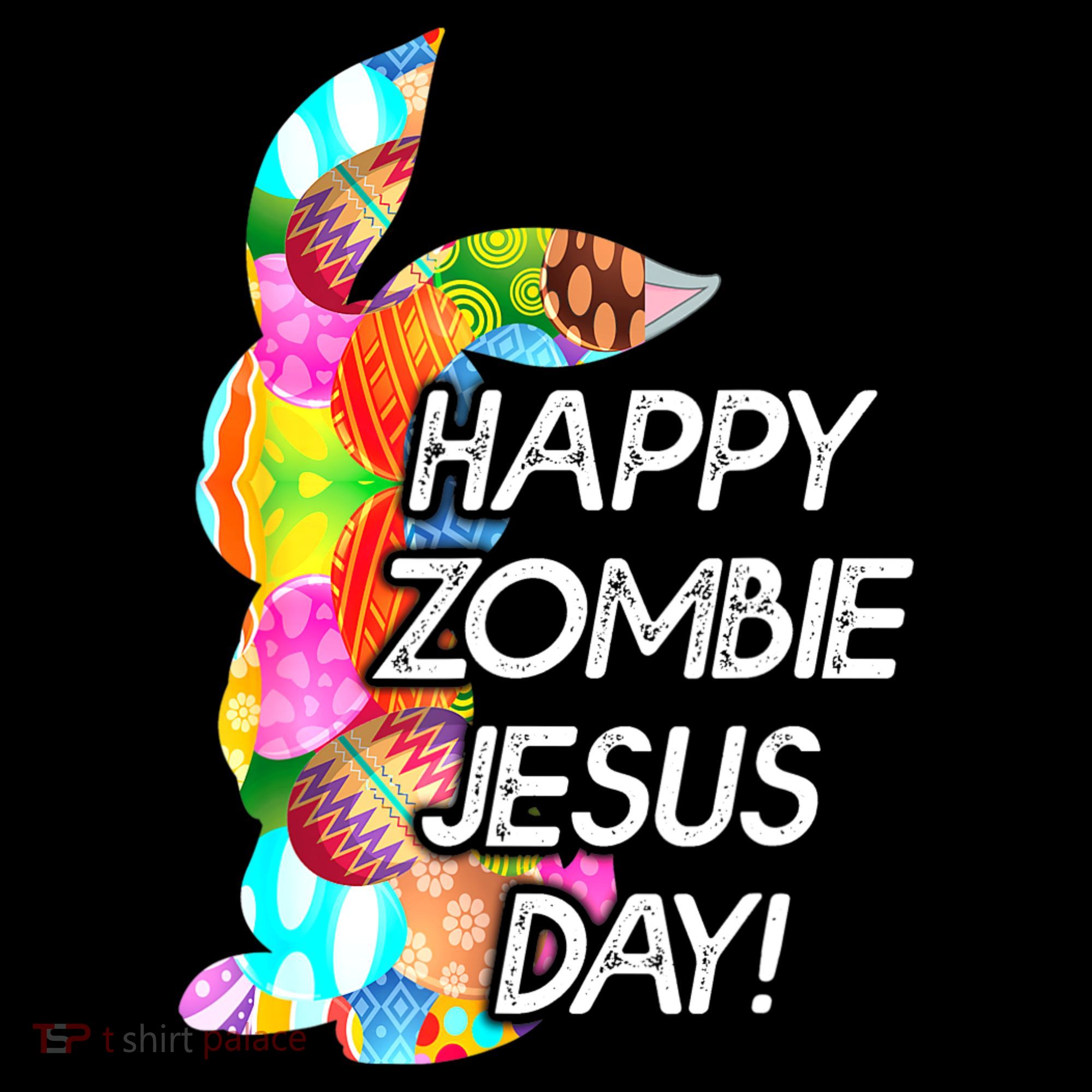 Cute Happy Zombie Jesus Day Easter Bunny For Men Women Coffee Mug