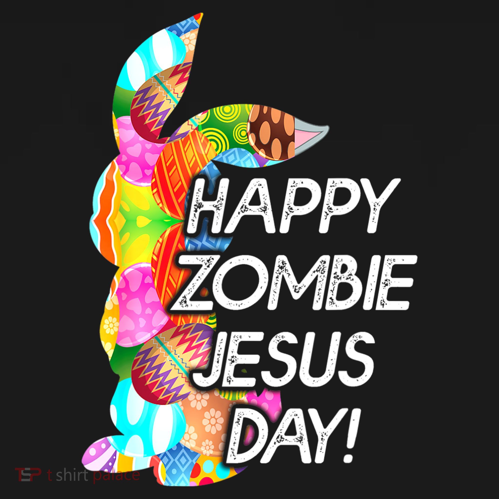 Cute Happy Zombie Jesus Day Easter Bunny For Men Women Women's Tank Top