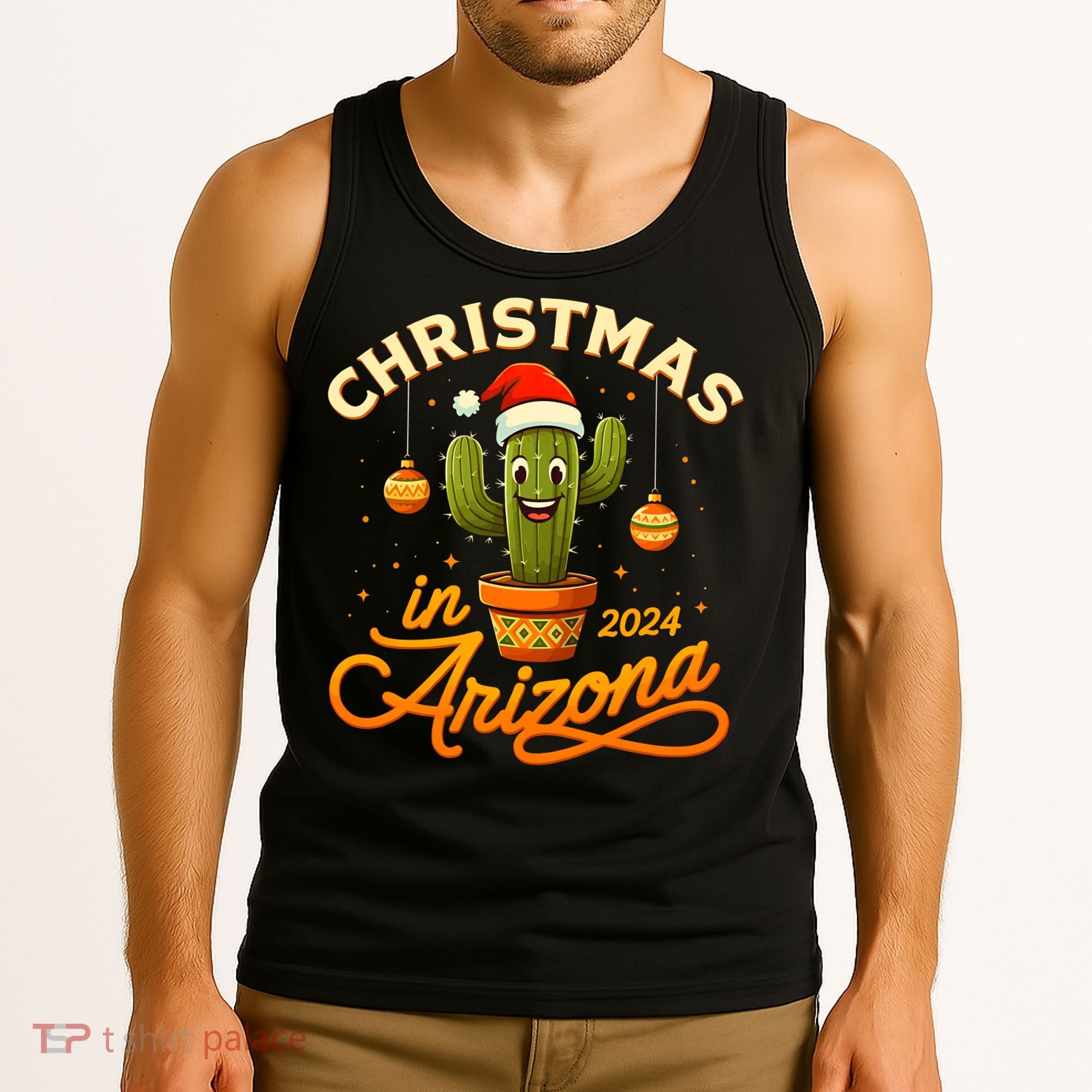 Christmas In 2024 Arizona Tank Top