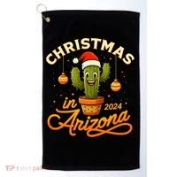 Christmas In 2024 Arizona Golf Towel thumb 0