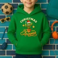 Christmas In 2024 Arizona Kids Hoodie thumb 2