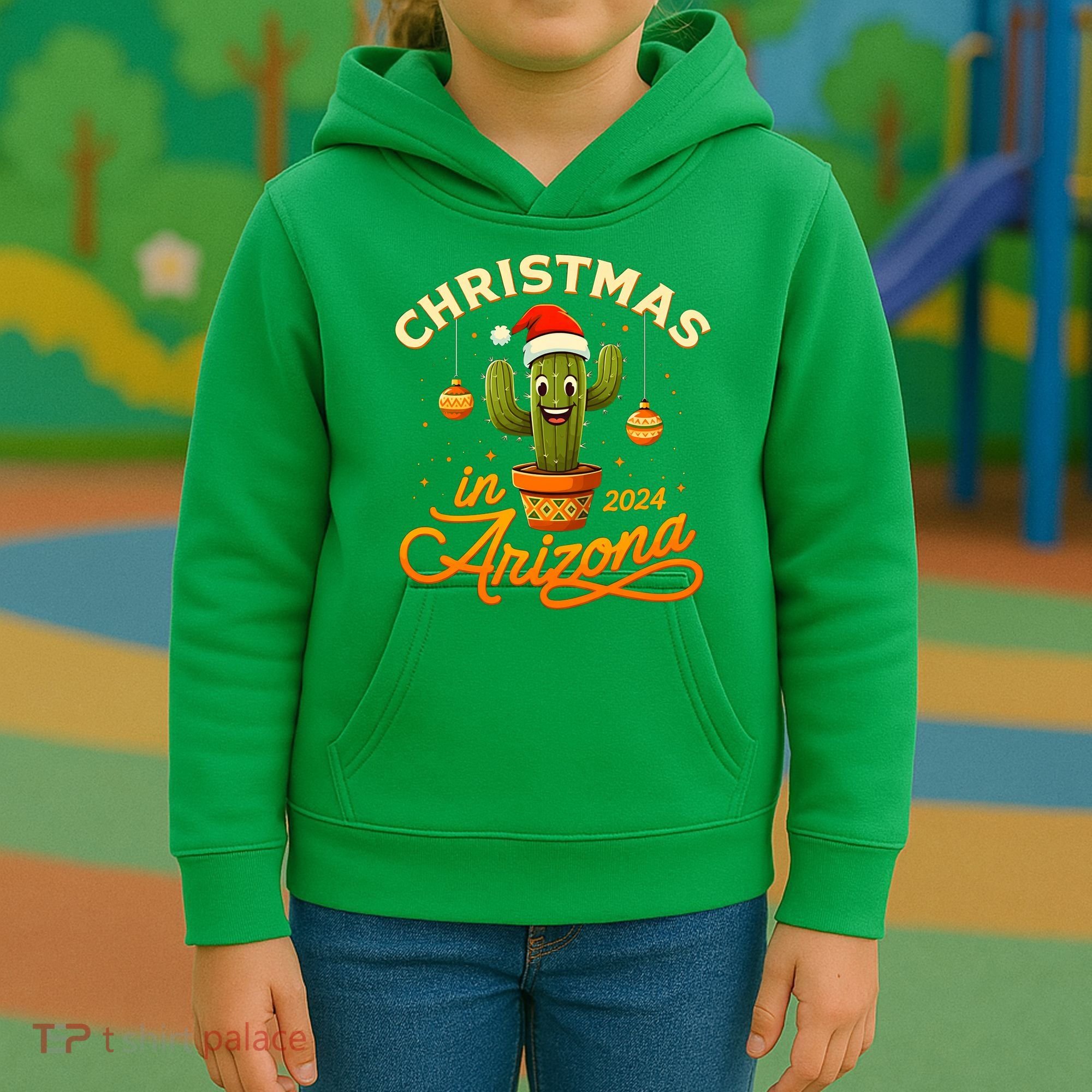Christmas In 2024 Arizona Kids Hoodie