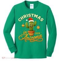 Christmas In 2024 Arizona Kids Long Sleeve Shirt thumb 0