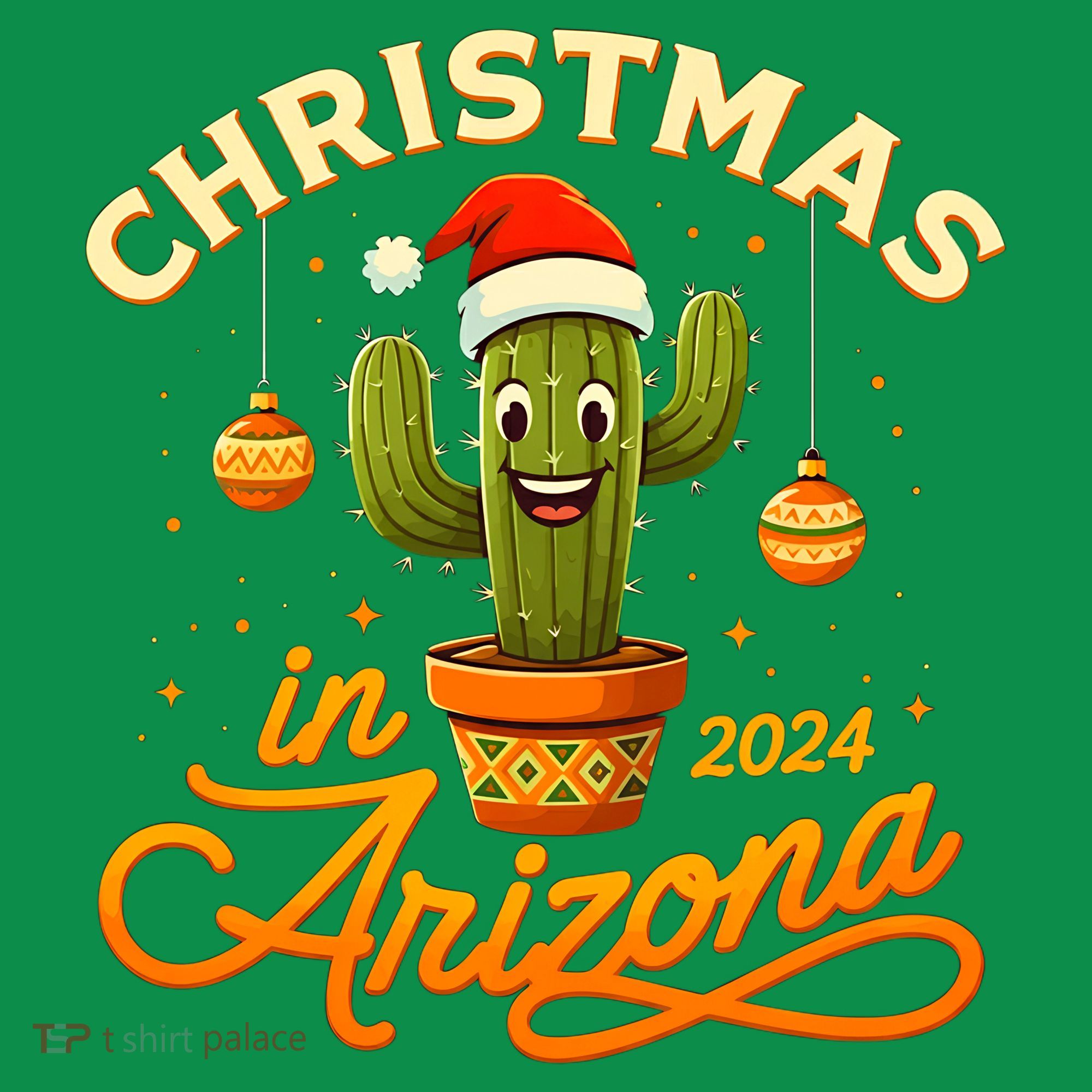 Christmas In 2024 Arizona Kids Long Sleeve Shirt