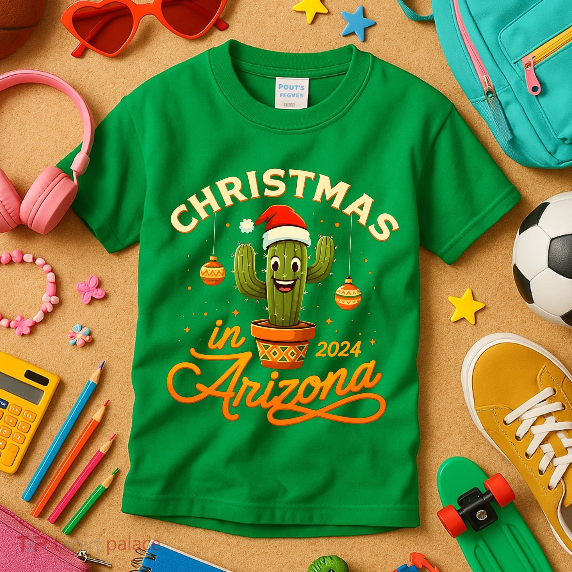 Christmas In 2024 Arizona Kids T-Shirt