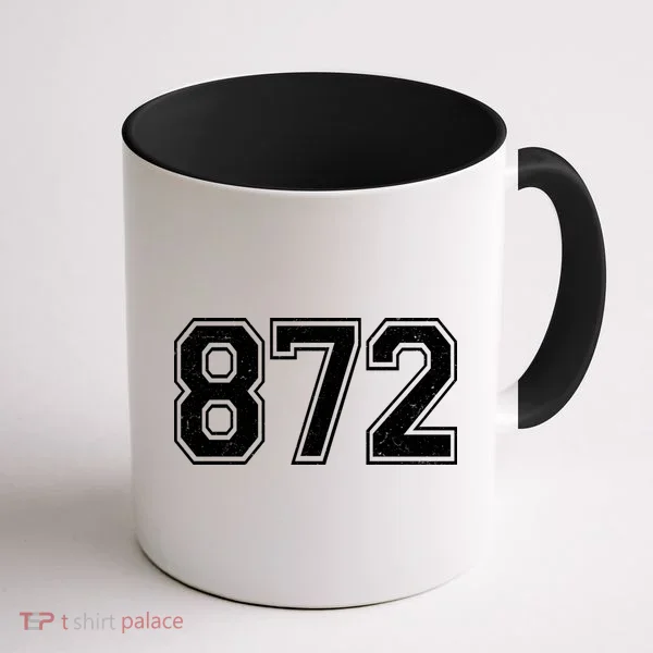 Chicago Illinois Area Code 872 Front And Back Coffee Mug