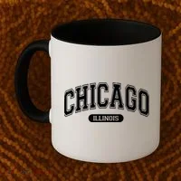 Chicago Illinois Area Code 872 Front And Back Coffee Mug thumb 2