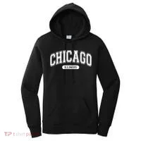 Chicago Illinois Area Code 872 Front And Back Women's Hoodie thumb 0