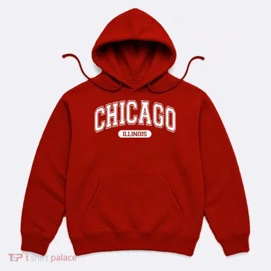 Chicago Illinois Area Code 872 Front And Back Hoodie