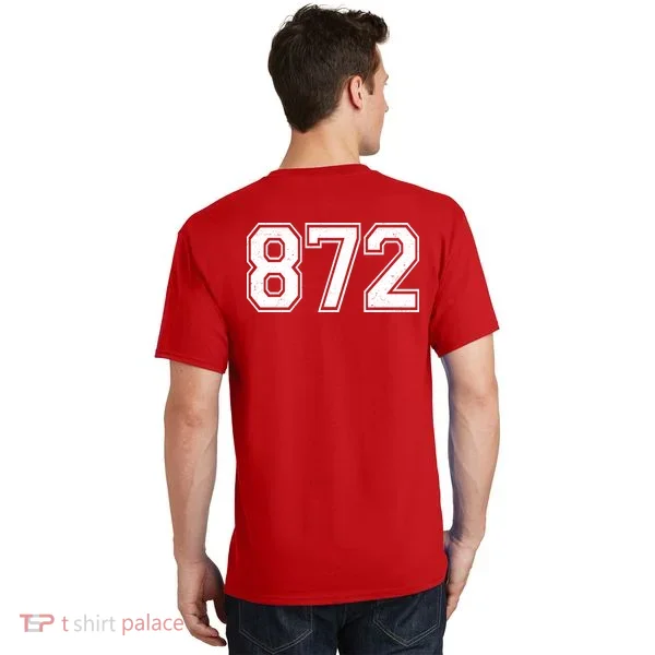 Chicago Illinois Area Code 872 Front And Back T-Shirt