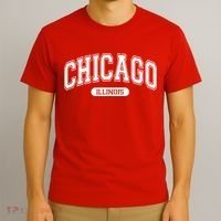 Chicago Illinois Area Code 872 Front And Back T-Shirt thumb 3