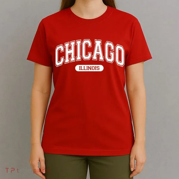 Chicago Illinois Area Code 872 Front And Back T-Shirt