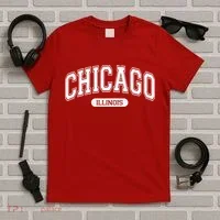 Chicago Illinois Area Code 872 Front And Back T-Shirt thumb 5