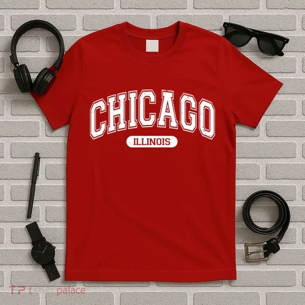 Chicago Illinois Area Code 872 Front And Back T-Shirt