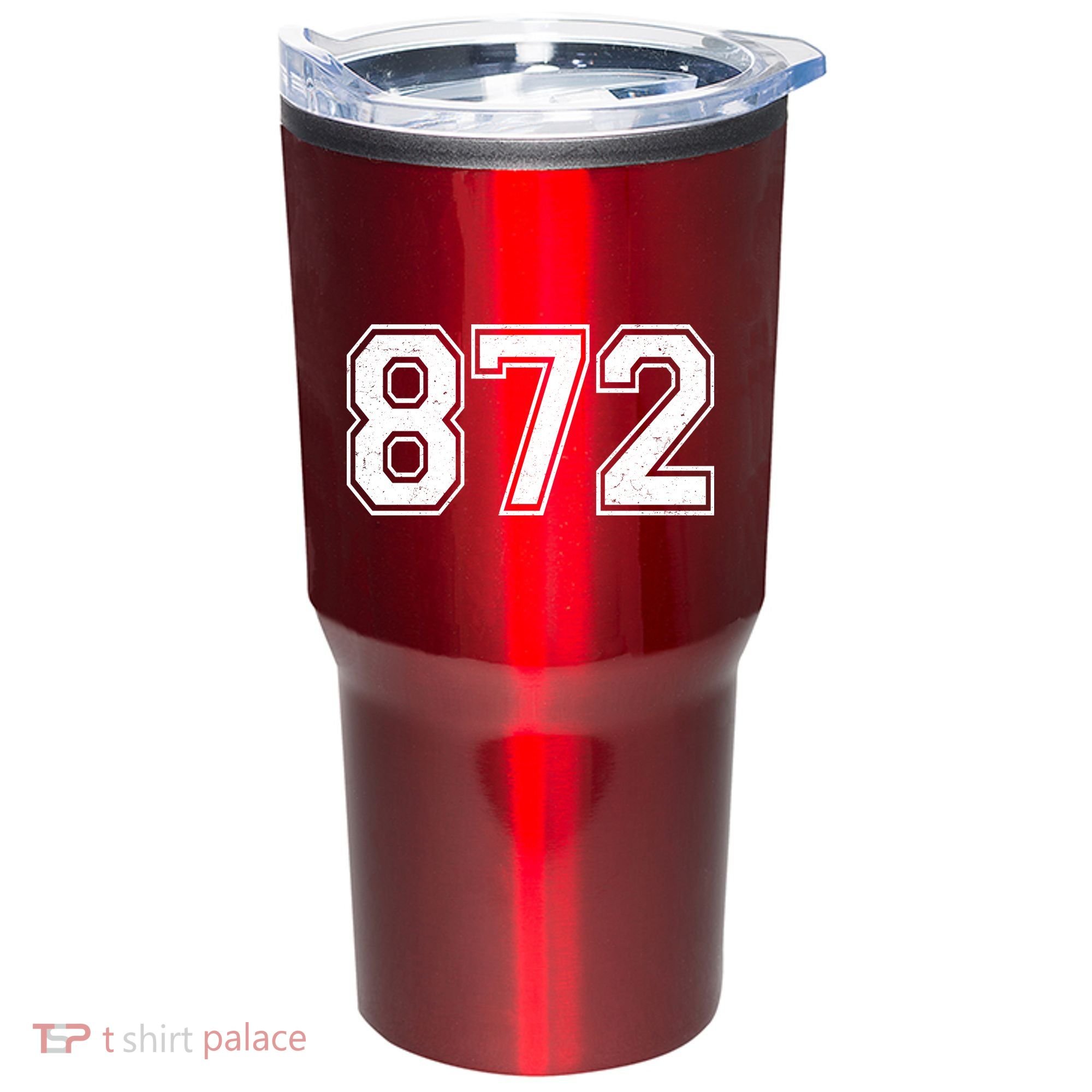 Chicago Illinois Area Code 872 Front And Back Tumbler