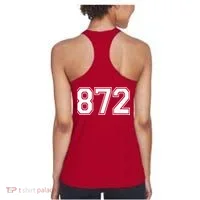 Chicago Illinois Area Code 872 Front And Back Women's Tank Top thumb 1