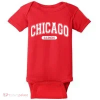 Chicago Illinois Area Code 872 Front And Back Baby Bodysuit thumb 0