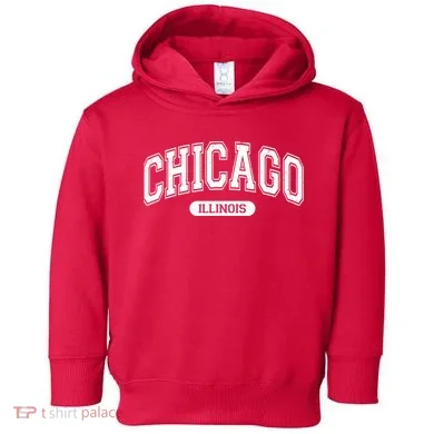 Chicago Illinois Area Code 872 Front And Back Toddler Hoodie