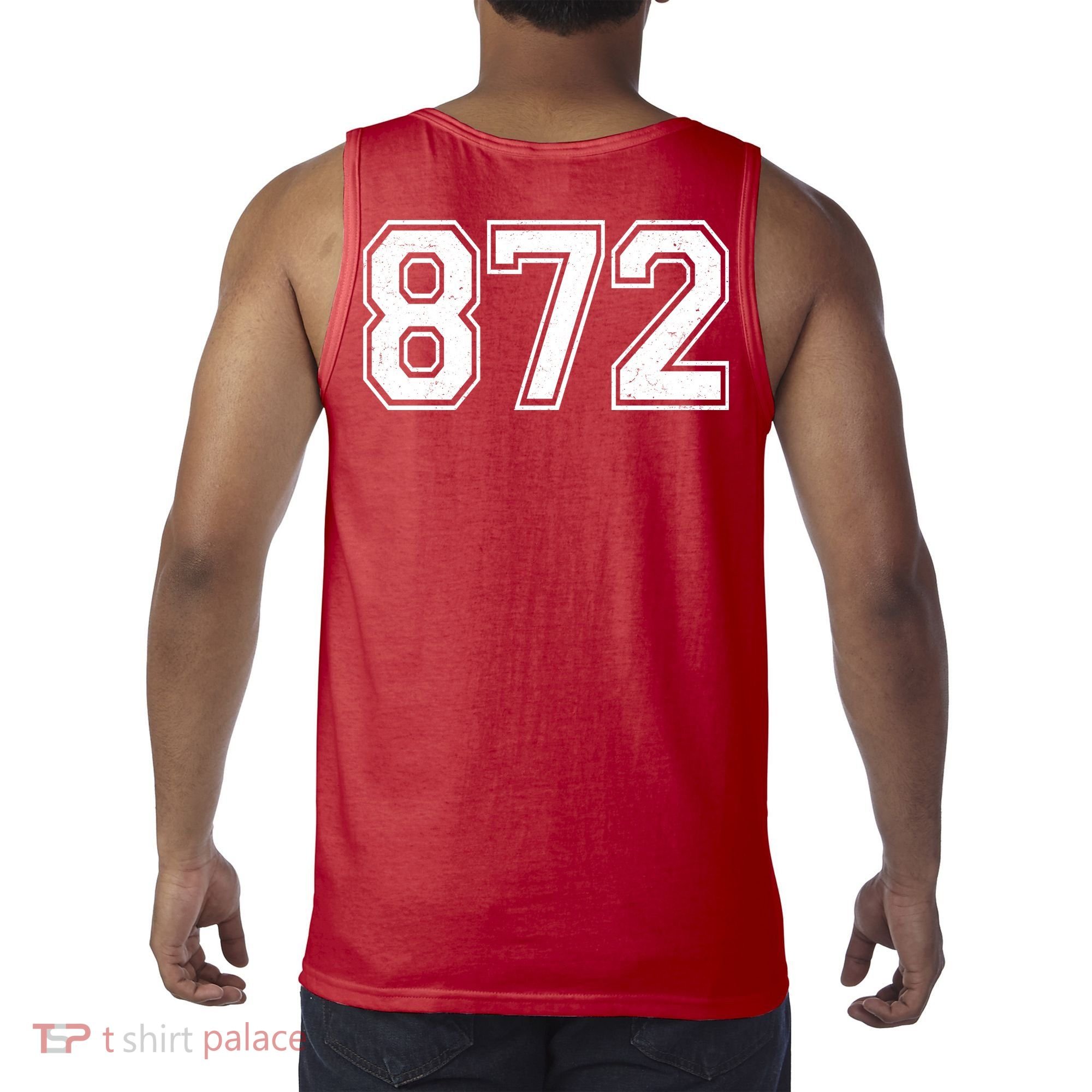 Chicago Illinois Area Code 872 Front And Back Tank Top