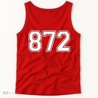 Chicago Illinois Area Code 872 Front And Back Tank Top thumb 5