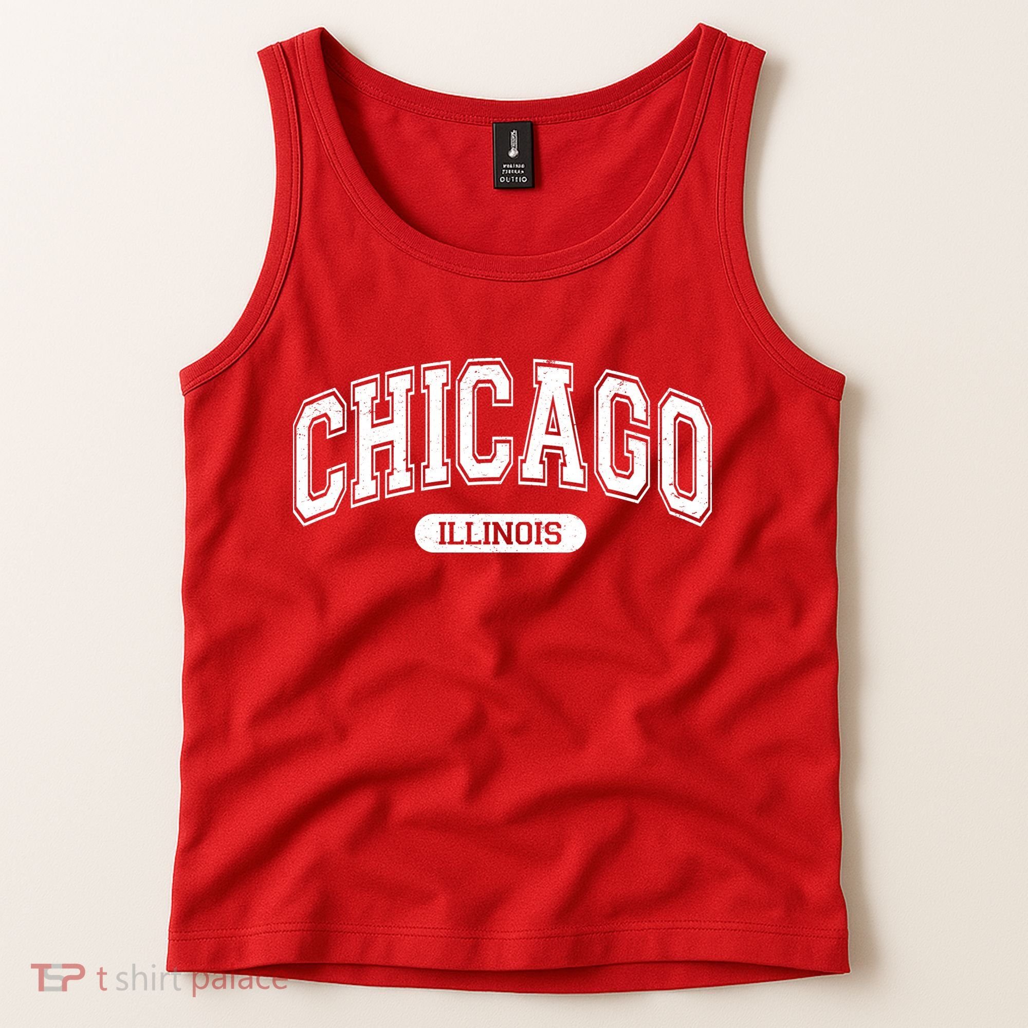 Chicago Illinois Area Code 872 Front And Back Tank Top