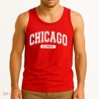 Chicago Illinois Area Code 872 Front And Back Tank Top thumb 3