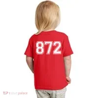 Chicago Illinois Area Code 872 Front And Back Toddler T-Shirt thumb 1