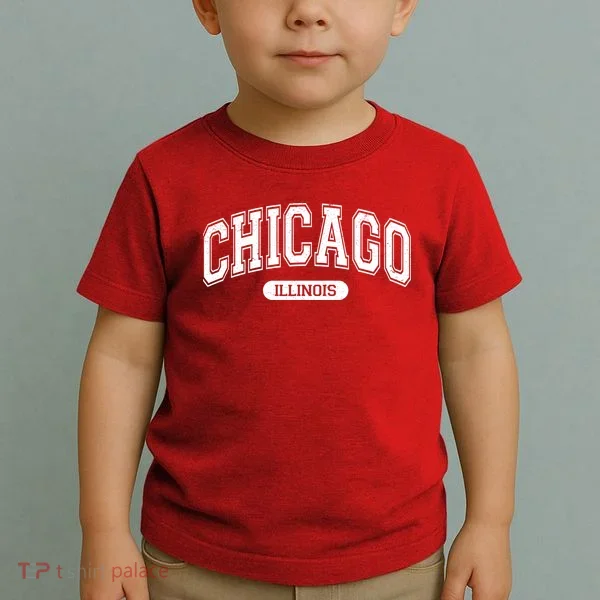 Chicago Illinois Area Code 872 Front And Back Toddler T-Shirt