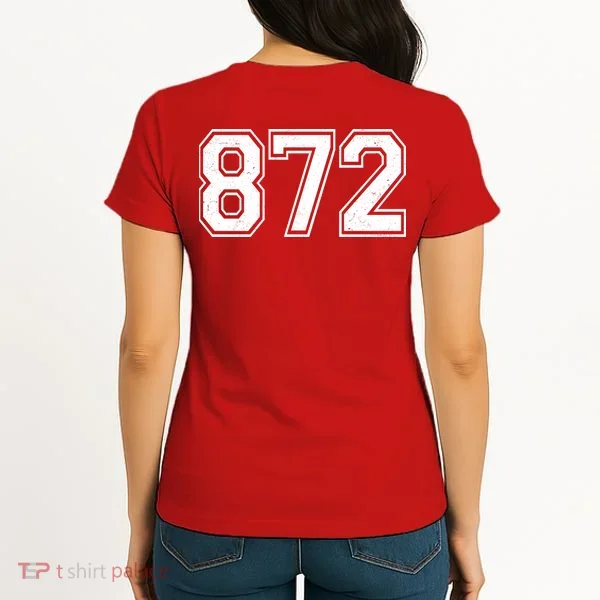 Chicago Illinois Area Code 872 Front And Back Women's T-Shirt