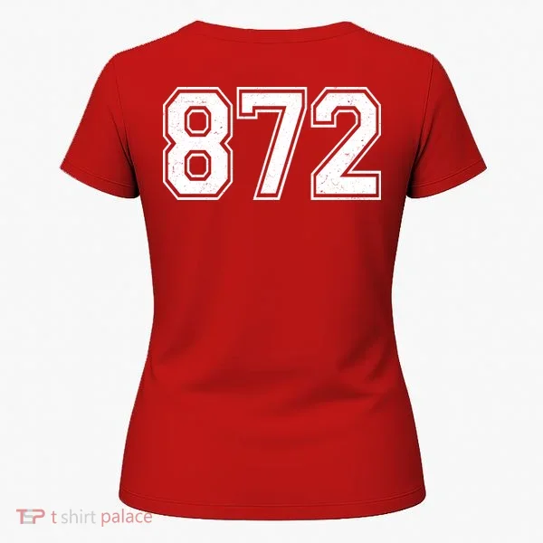 Chicago Illinois Area Code 872 Front And Back Women's T-Shirt