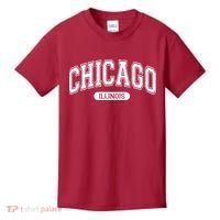 Chicago Illinois Area Code 872 Front And Back Kids T-Shirt thumb 0