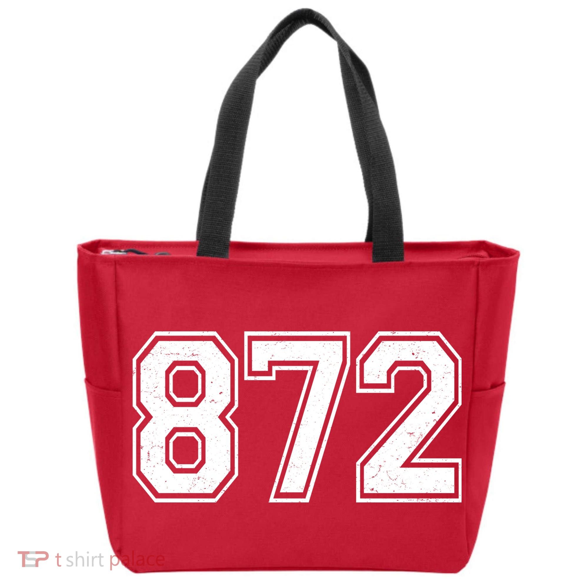 Chicago Illinois Area Code 872 Front And Back Tote Bag