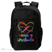 Choose Include Autism Day Teacher School Backpack thumb 0