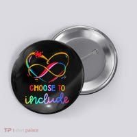 Choose Include Autism Day Teacher School Button thumb 0