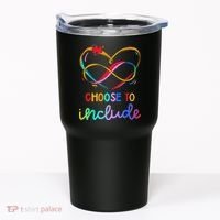 Choose Include Autism Day Teacher School Tumbler thumb 0