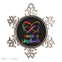 Choose Include Autism Day Teacher School Ornament thumb 0