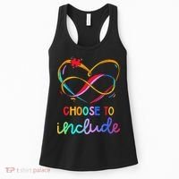 Choose Include Autism Day Teacher School Women's Tank Top thumb 0