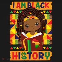 Cute I Am Black History Girl Celebrate Black History Sweatshirt thumb 3