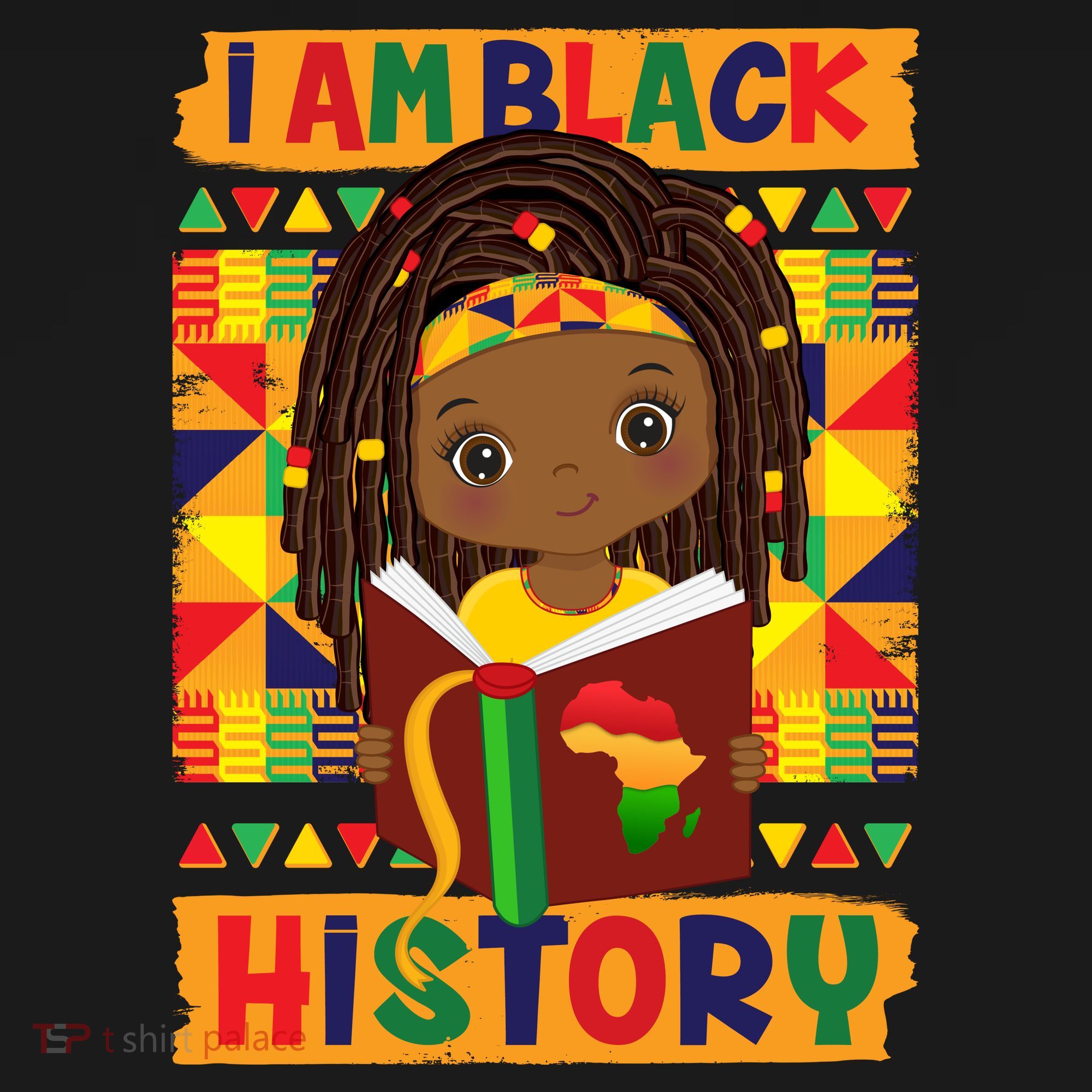 Cute I Am Black History Girl Celebrate Black History Women's Hoodie