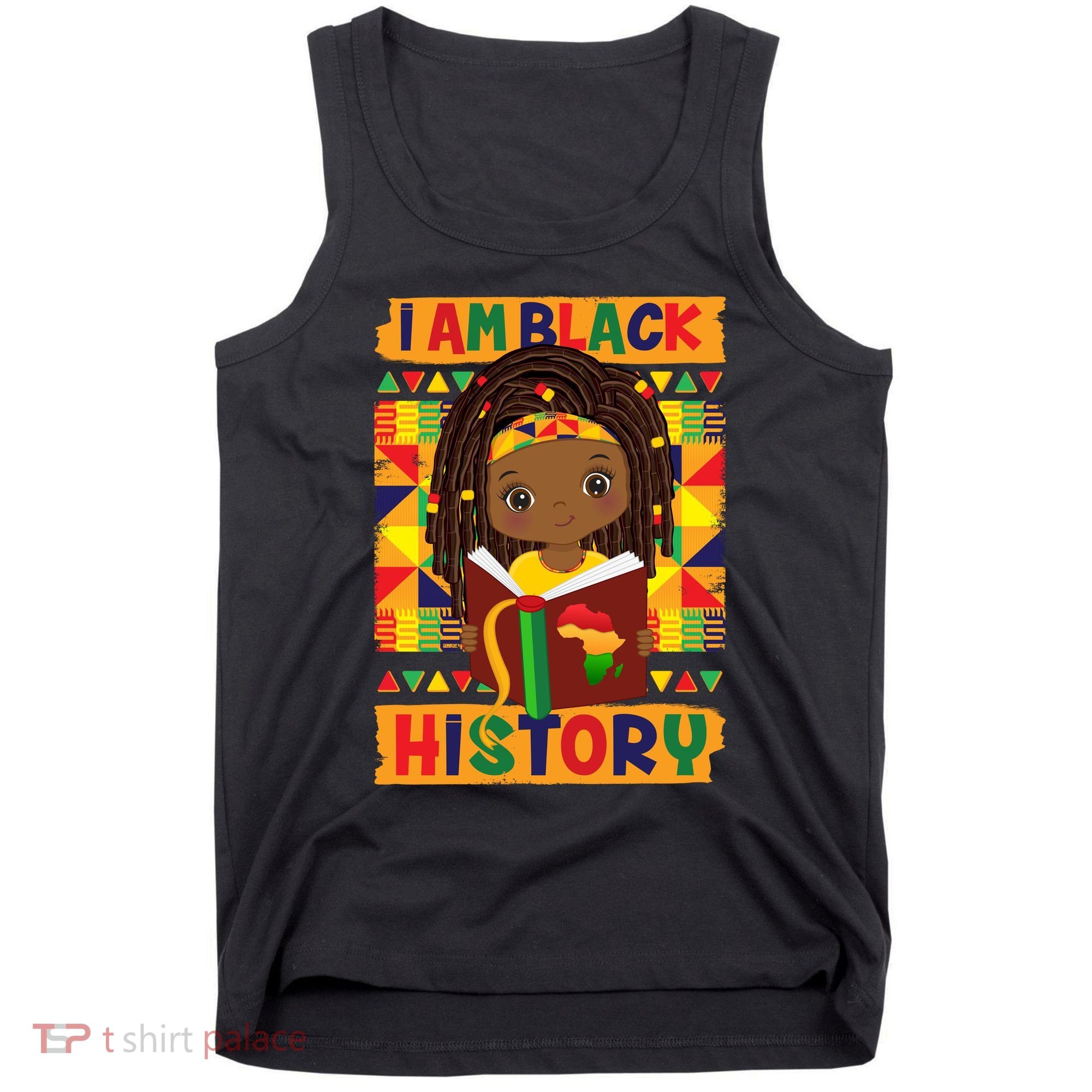 Cute I Am Black History Girl Celebrate Black History Tank Top