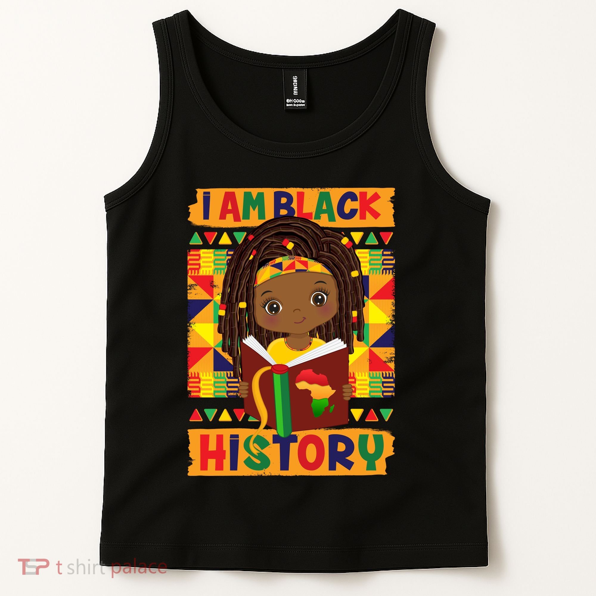 Cute I Am Black History Girl Celebrate Black History Tank Top